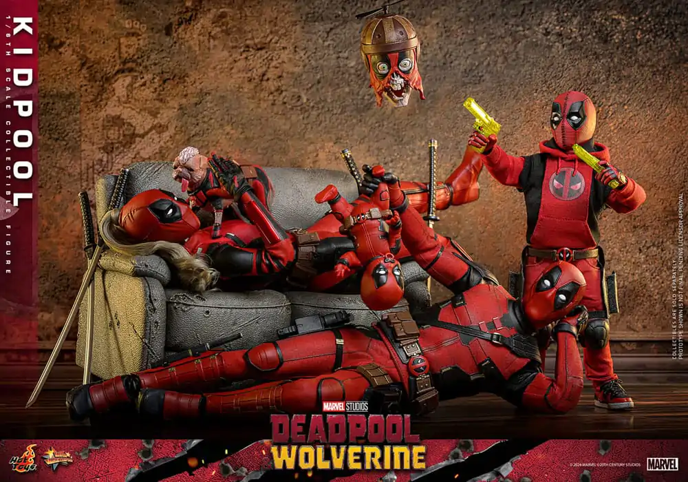 Deadpool & Wolverine Movie Masterpiece Akcijska figura 1/6 Kidpool 22 cm fotografija izdelka