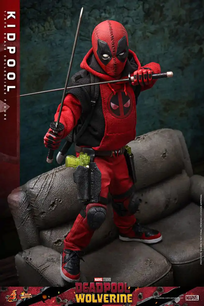 Deadpool & Wolverine Movie Masterpiece Akcijska figura 1/6 Kidpool 22 cm fotografija izdelka