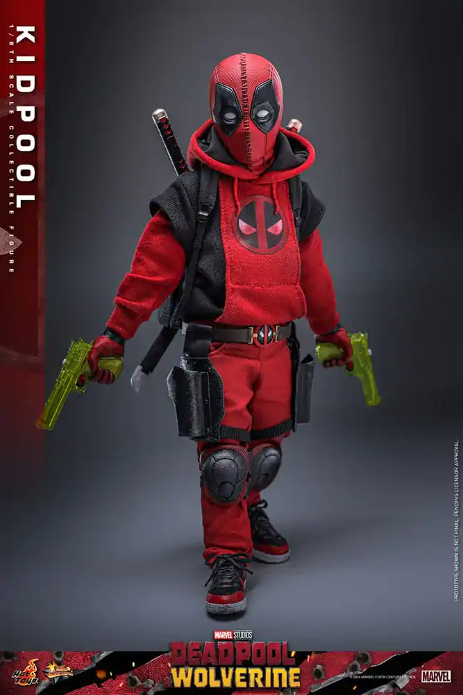 Deadpool & Wolverine Movie Masterpiece Akcijska figura 1/6 Kidpool 22 cm fotografija izdelka