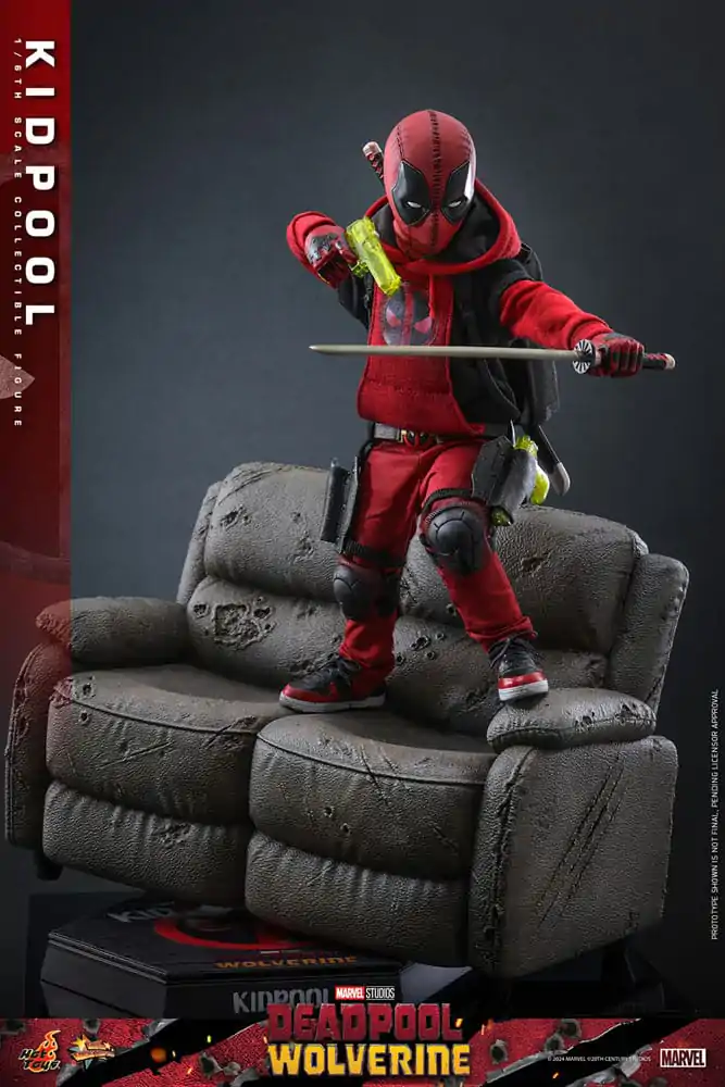 Deadpool & Wolverine Movie Masterpiece Akcijska figura 1/6 Kidpool 22 cm fotografija izdelka