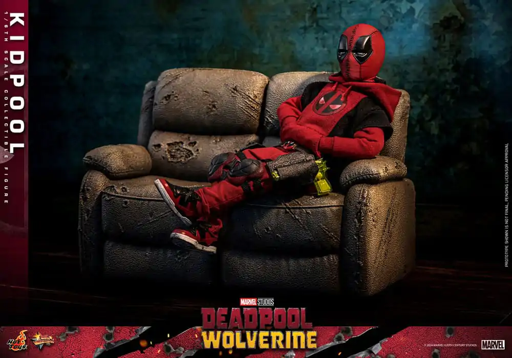 Deadpool & Wolverine Movie Masterpiece Akcijska figura 1/6 Kidpool 22 cm fotografija izdelka