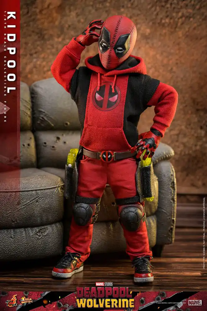 Deadpool & Wolverine Movie Masterpiece Akcijska figura 1/6 Kidpool 22 cm fotografija izdelka