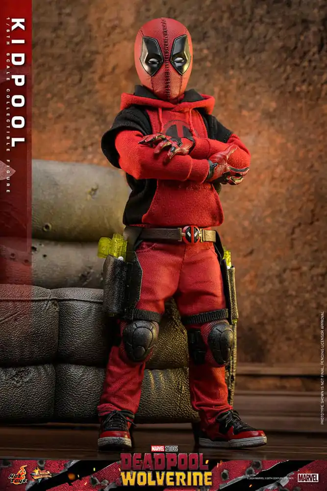 Deadpool & Wolverine Movie Masterpiece Akcijska figura 1/6 Kidpool 22 cm fotografija izdelka