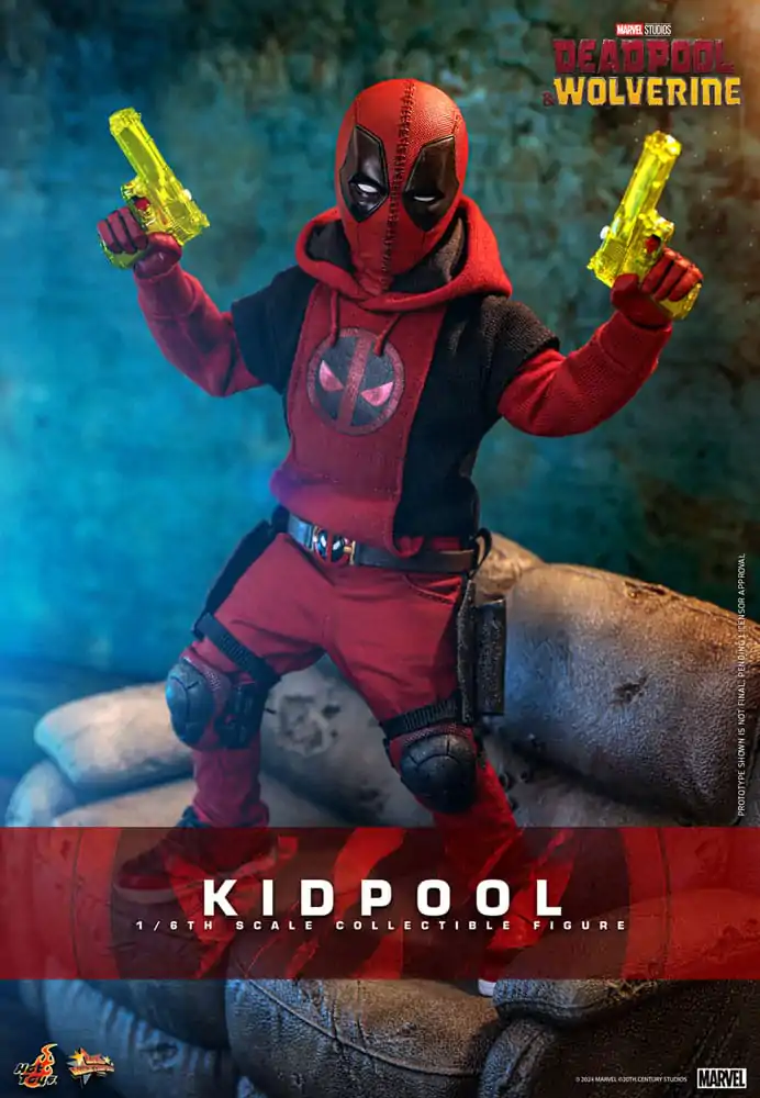 Deadpool & Wolverine Movie Masterpiece Akcijska figura 1/6 Kidpool 22 cm fotografija izdelka