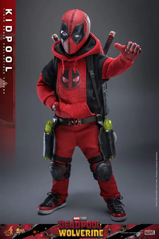 Deadpool & Wolverine Movie Masterpiece Akcijska figura 1/6 Kidpool 22 cm fotografija izdelka