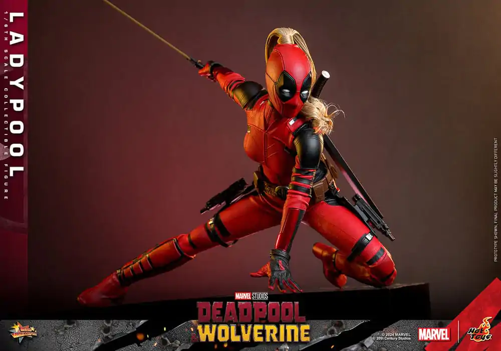 Deadpool & Wolverine Movie Masterpiece akcijska figura 1/6 Ladypool 30 cm fotografija izdelka