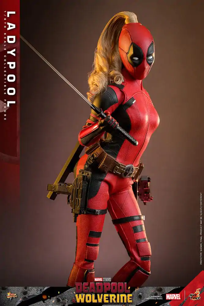 Deadpool & Wolverine Movie Masterpiece akcijska figura 1/6 Ladypool 30 cm fotografija izdelka