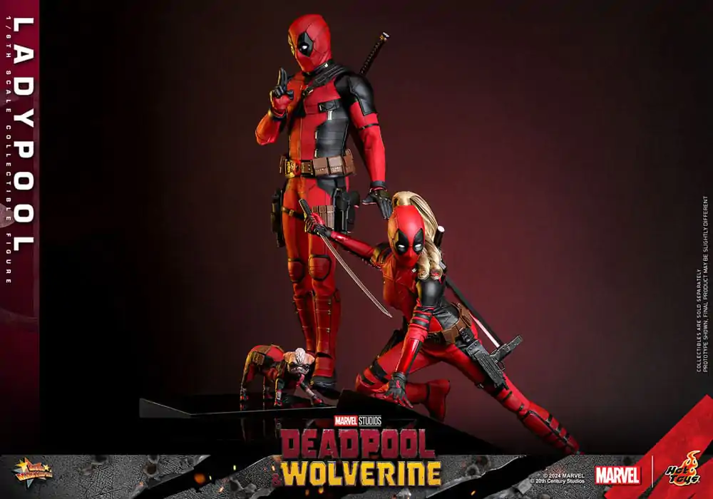 Deadpool & Wolverine Movie Masterpiece akcijska figura 1/6 Ladypool 30 cm fotografija izdelka