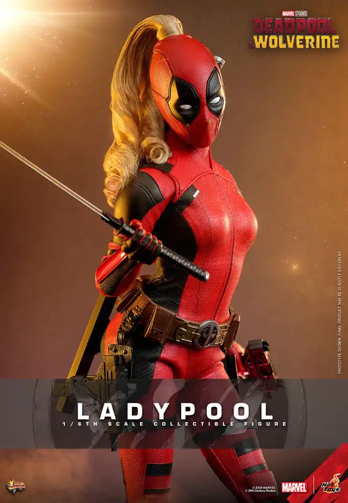 Deadpool & Wolverine Movie Masterpiece akcijska figura 1/6 Ladypool 30 cm fotografija izdelka