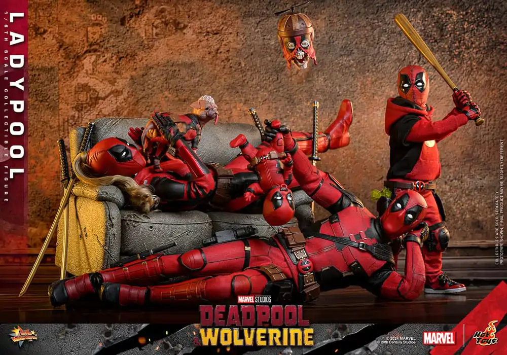 Deadpool & Wolverine Movie Masterpiece akcijska figura 1/6 Ladypool 30 cm fotografija izdelka