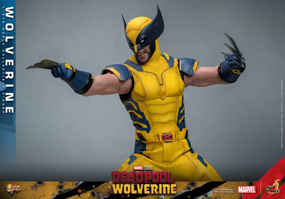 Deadpool & Wolverine Movie Masterpiece akcijska figura 1/6 Wolverine 31 cm fotografija izdelka