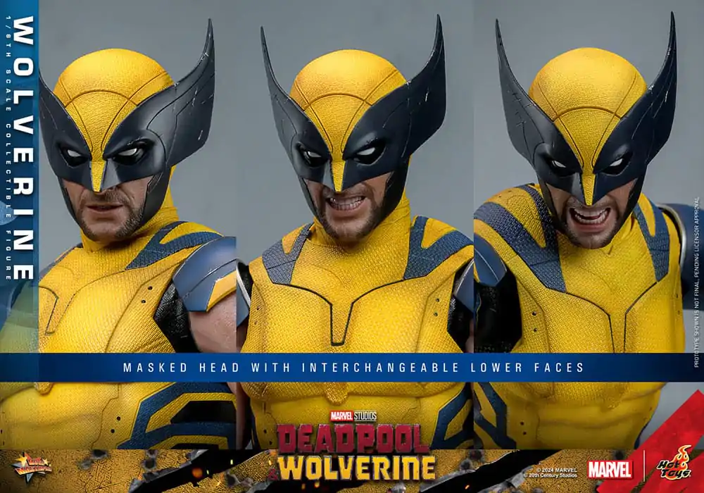 Deadpool & Wolverine Movie Masterpiece akcijska figura 1/6 Wolverine 31 cm fotografija izdelka