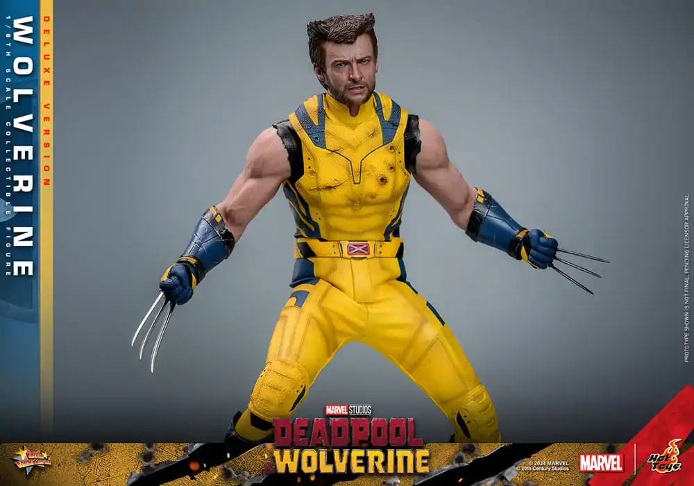 Deadpool & Wolverine Movie Masterpiece akcijska figura 1/6 Wolverine (Deluxe Version) 31 cm fotografija izdelka