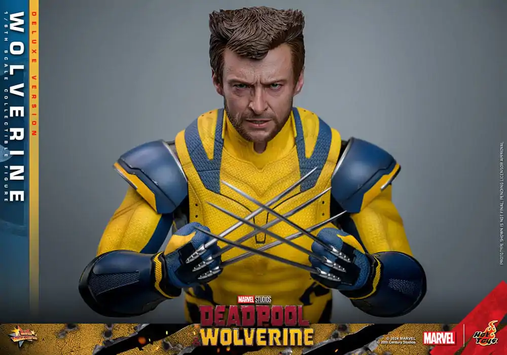 Deadpool & Wolverine Movie Masterpiece akcijska figura 1/6 Wolverine (Deluxe Version) 31 cm fotografija izdelka