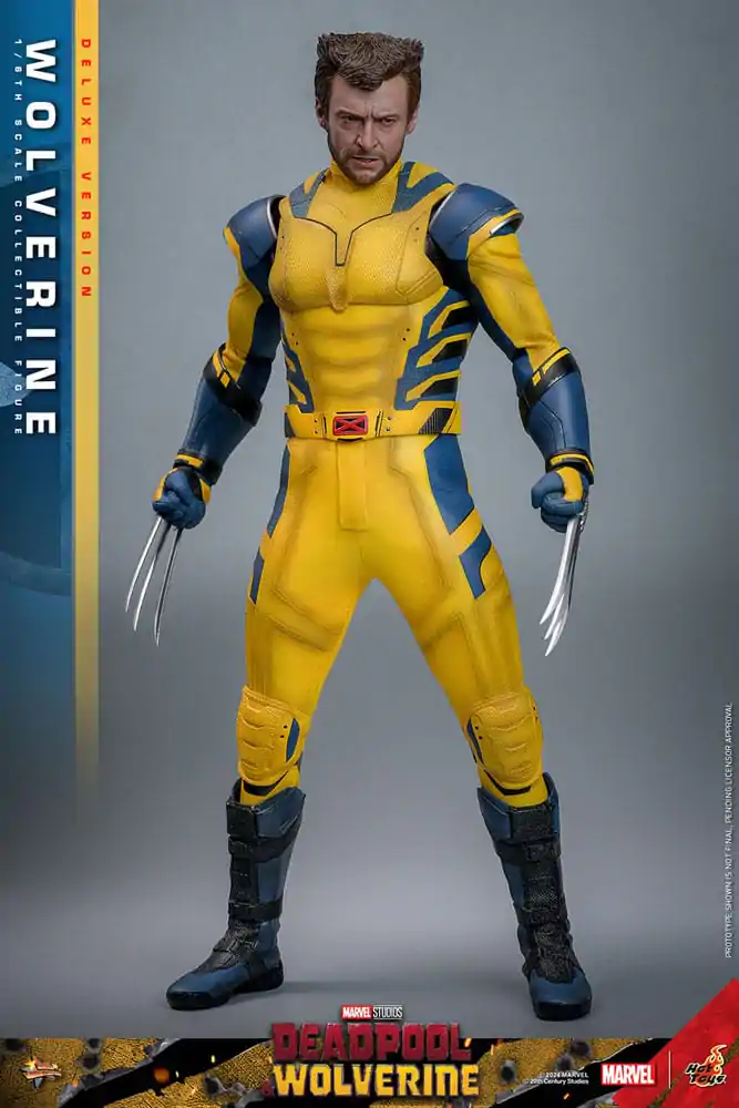 Deadpool & Wolverine Movie Masterpiece akcijska figura 1/6 Wolverine (Deluxe Version) 31 cm fotografija izdelka