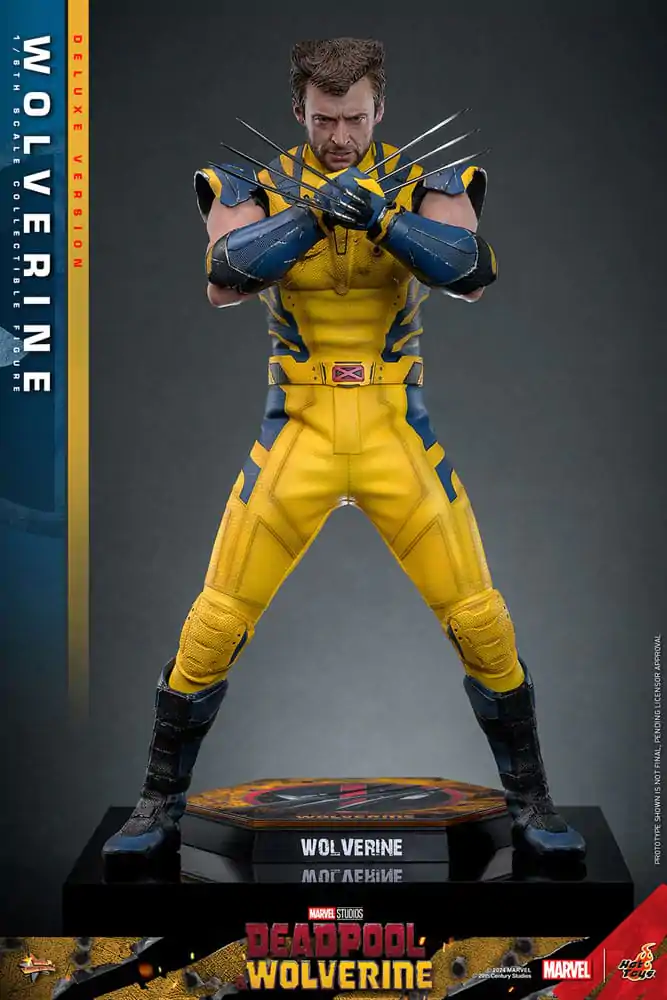 Deadpool & Wolverine Movie Masterpiece akcijska figura 1/6 Wolverine (Deluxe Version) 31 cm fotografija izdelka