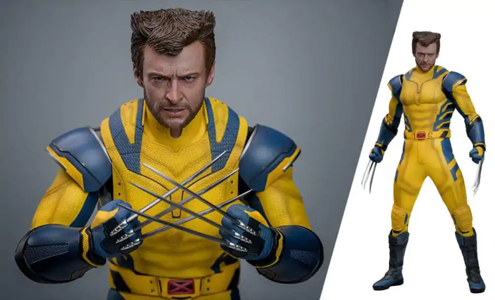 Deadpool & Wolverine Movie Masterpiece akcijska figura 1/6 Wolverine (Deluxe Version) 31 cm fotografija izdelka