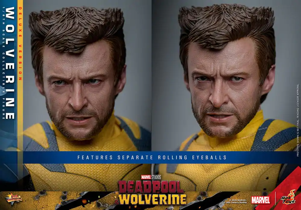 Deadpool & Wolverine Movie Masterpiece akcijska figura 1/6 Wolverine (Deluxe Version) 31 cm fotografija izdelka