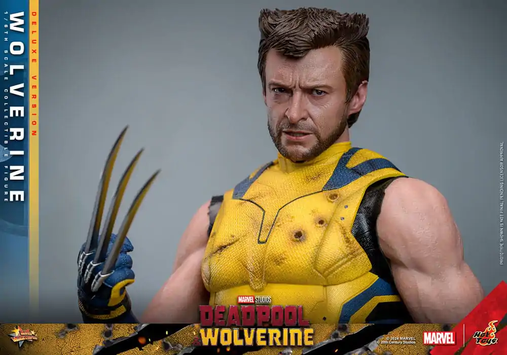 Deadpool & Wolverine Movie Masterpiece akcijska figura 1/6 Wolverine (Deluxe Version) 31 cm fotografija izdelka