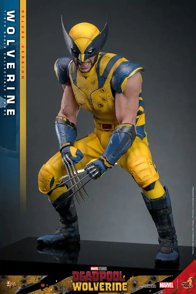 Deadpool & Wolverine Movie Masterpiece akcijska figura 1/6 Wolverine (Deluxe Version) 31 cm fotografija izdelka