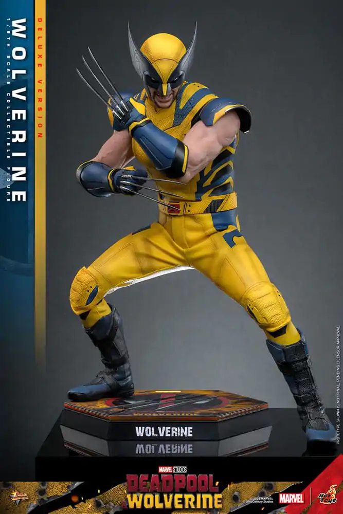 Deadpool & Wolverine Movie Masterpiece akcijska figura 1/6 Wolverine (Deluxe Version) 31 cm fotografija izdelka