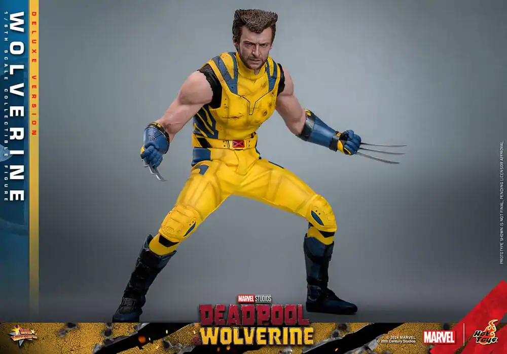 Deadpool & Wolverine Movie Masterpiece akcijska figura 1/6 Wolverine (Deluxe Version) 31 cm fotografija izdelka