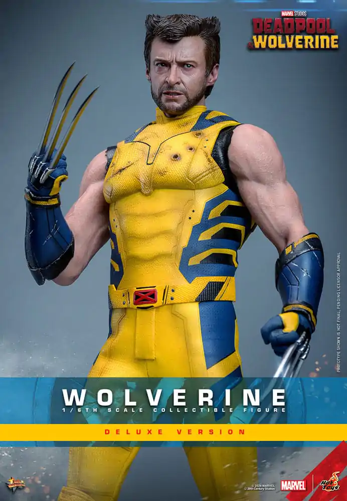 Deadpool & Wolverine Movie Masterpiece akcijska figura 1/6 Wolverine (Deluxe Version) 31 cm fotografija izdelka