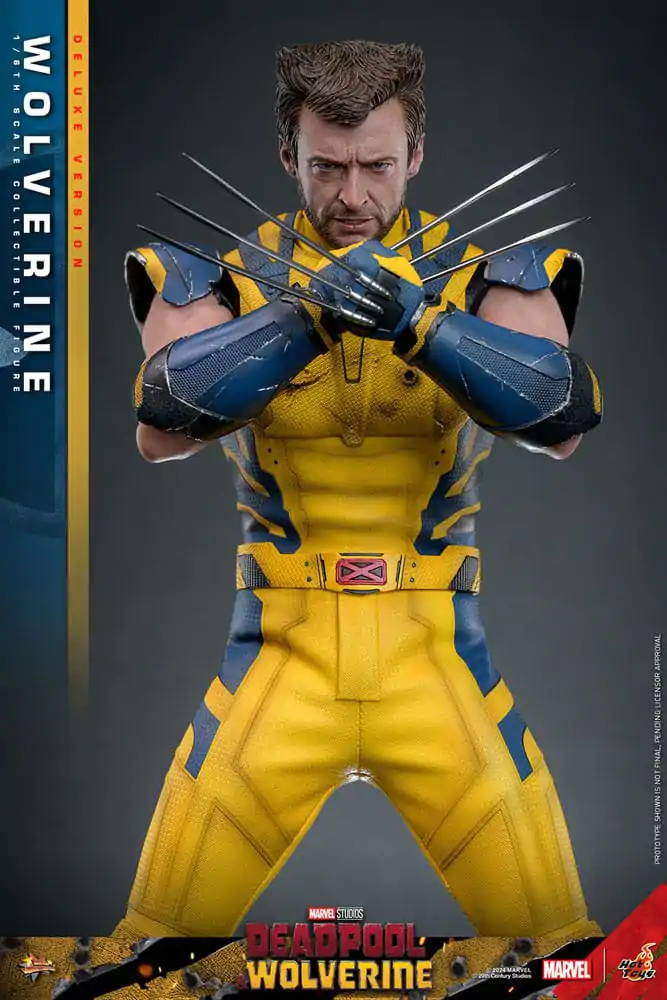 Deadpool & Wolverine Movie Masterpiece akcijska figura 1/6 Wolverine (Deluxe Version) 31 cm fotografija izdelka