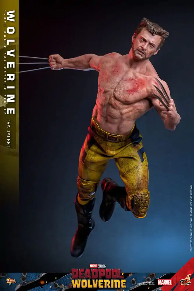 Deadpool & Wolverine Movie Masterpiece Akcijska figura 1/6 Wolverine (TVA Jacket Version) 31 cm fotografija izdelka