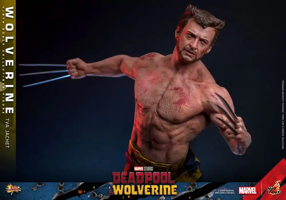 Deadpool & Wolverine Movie Masterpiece Akcijska figura 1/6 Wolverine (TVA Jacket Version) 31 cm fotografija izdelka