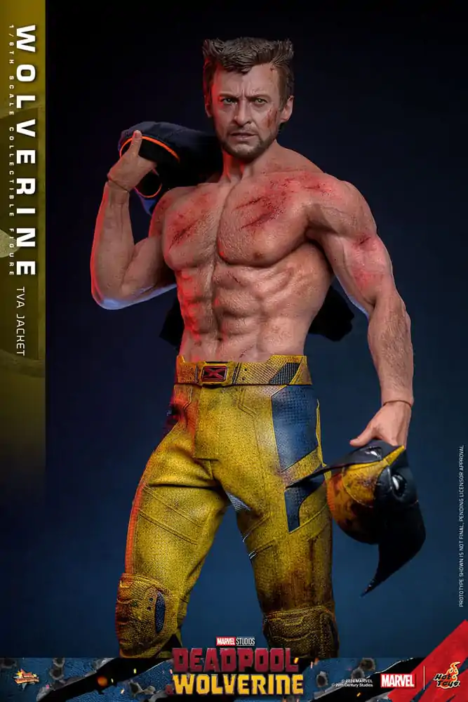 Deadpool & Wolverine Movie Masterpiece Akcijska figura 1/6 Wolverine (TVA Jacket Version) 31 cm fotografija izdelka