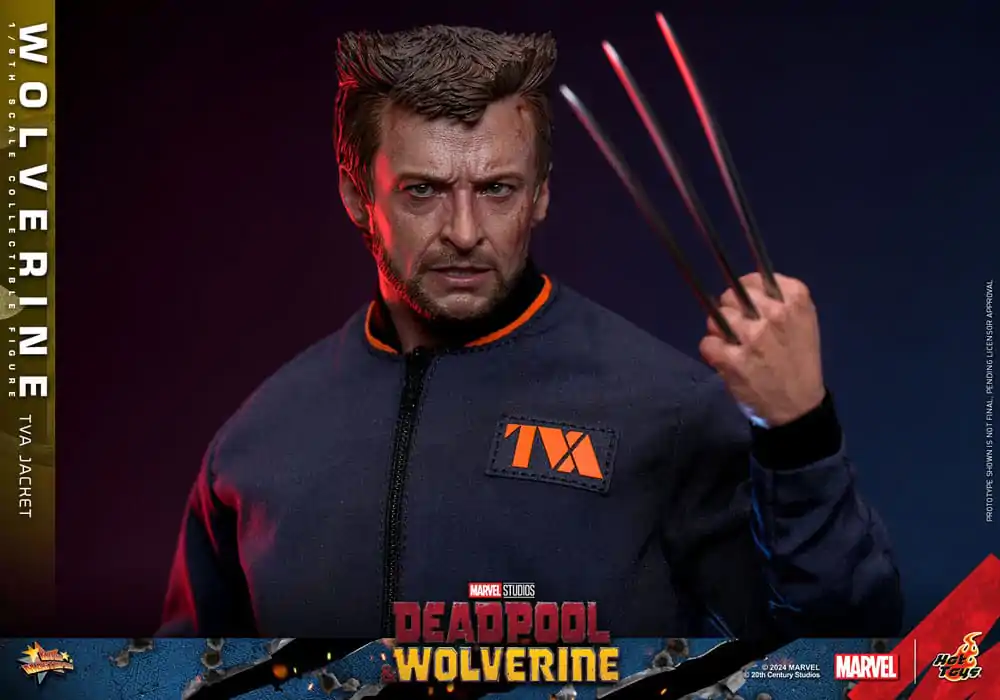 Deadpool & Wolverine Movie Masterpiece Akcijska figura 1/6 Wolverine (TVA Jacket Version) 31 cm fotografija izdelka