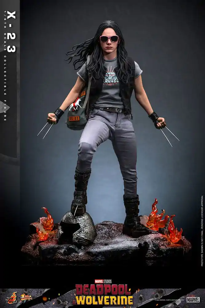 Deadpool & Wolverine Movie Masterpiece akcijska figura 1/6 X-23 27 cm fotografija izdelka