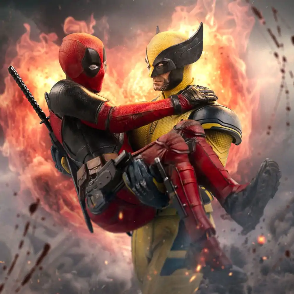 Deadpool Deluxe umetniška figura v merilu 1/10 Deadpool & Wolverine 21 cm fotografija izdelka