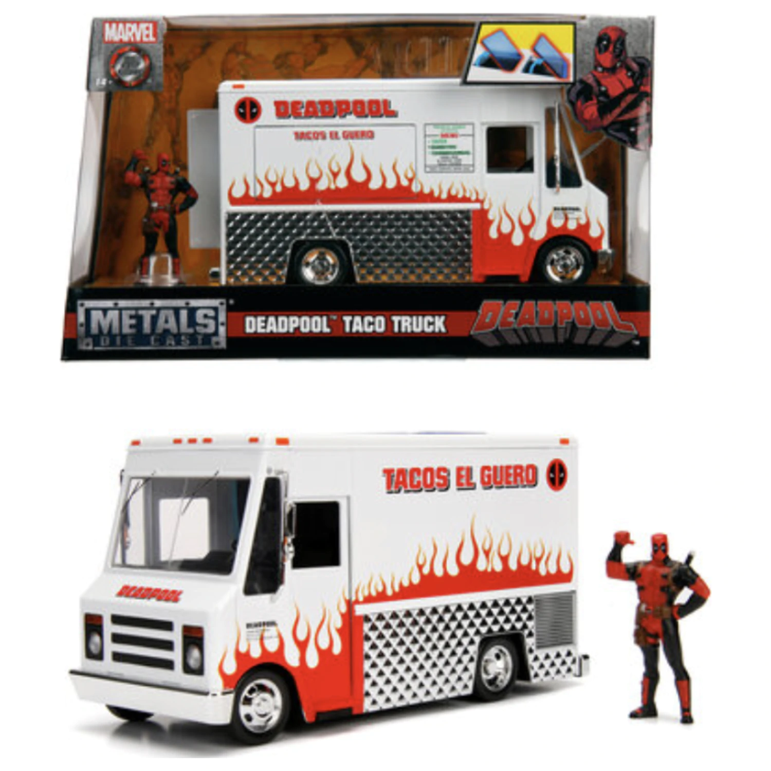 Deadpool Tovornjak s hrano + Deadpool Figura 1:24 fotografija izdelka