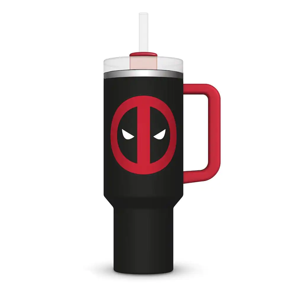 Deadpool Nerjaveče jeklo tumbler Logo 1130 ml fotografija izdelka