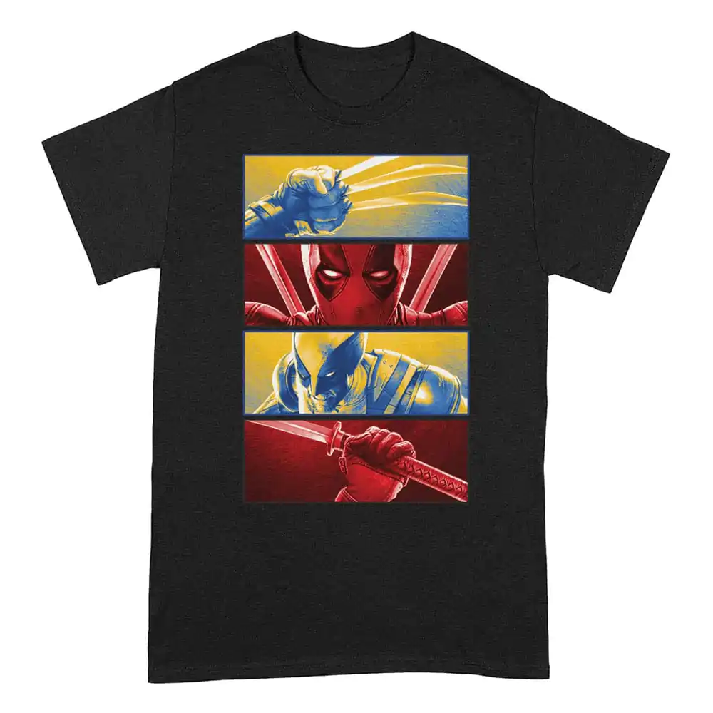 Deadpool T-Shirt Deadpool And Wolverine Škatle fotografija izdelka