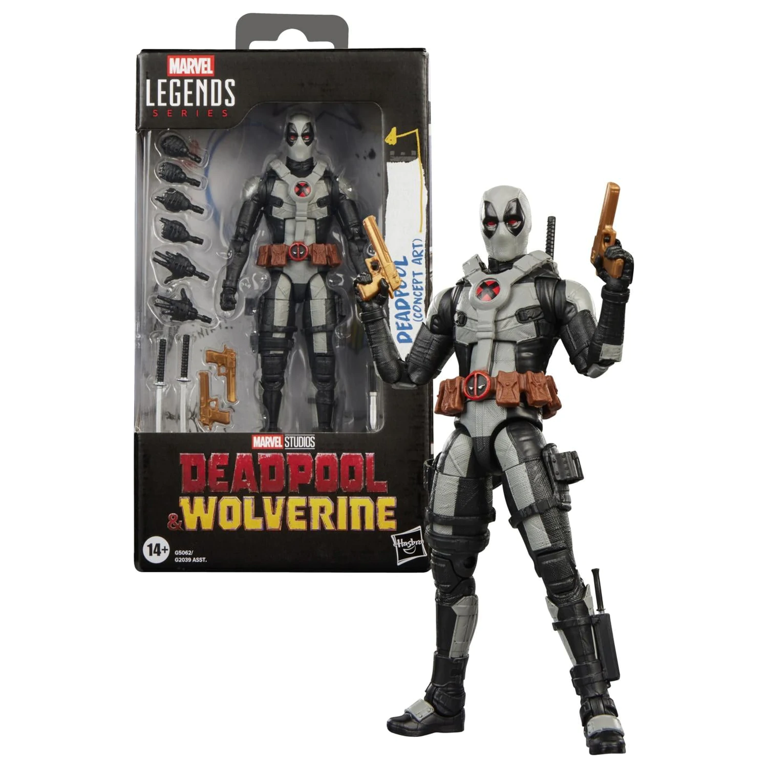 Deadpool & Wolverine Deadpool "Concept" figura Legend Series 15 cm fotografija izdelka