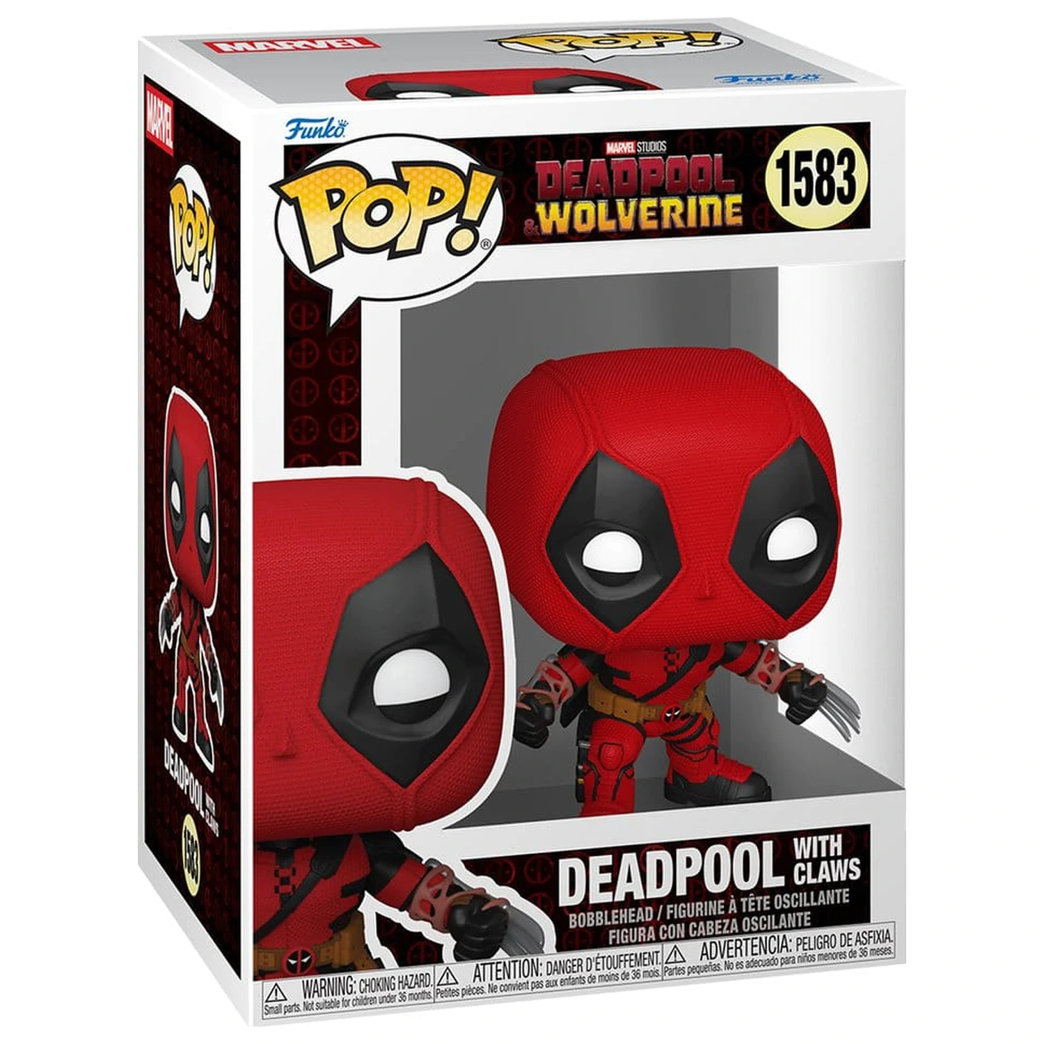 Deadpool & Wolverine Funko POP! Vinilna figura Deadpool with Claws 9 cm fotografija izdelka