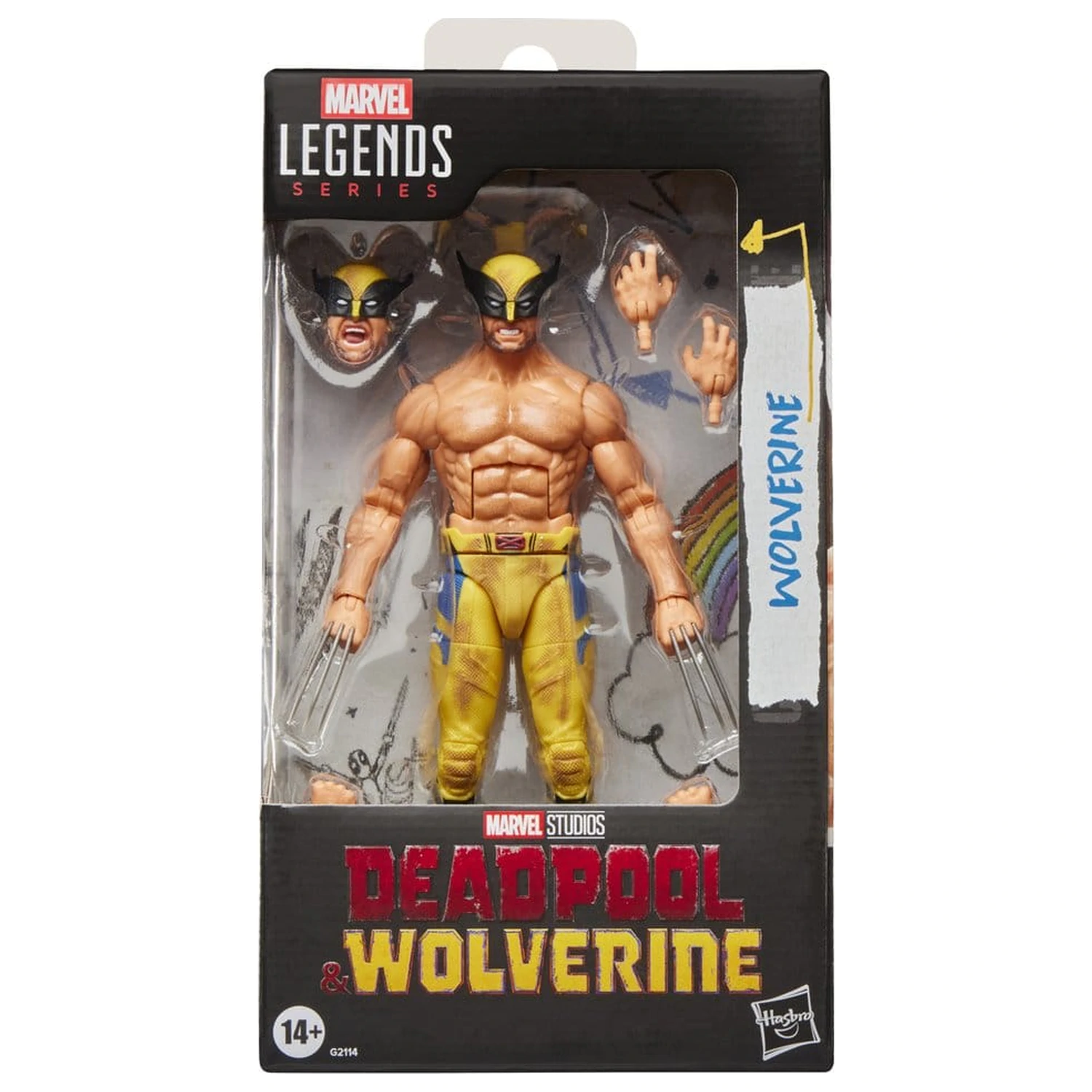 Deadpool & Wolverine Marvel Legends akcijska figura Wolverine 15 cm fotografija izdelka