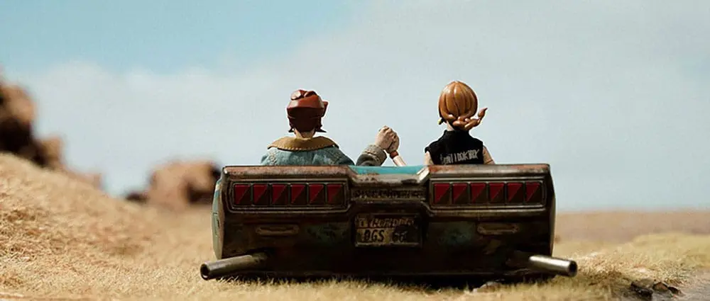 Death Gas Station Series Action Figures Canyon Sisters: Mrs. T & Ms. L 15 cm akcijske figure fotografija izdelka