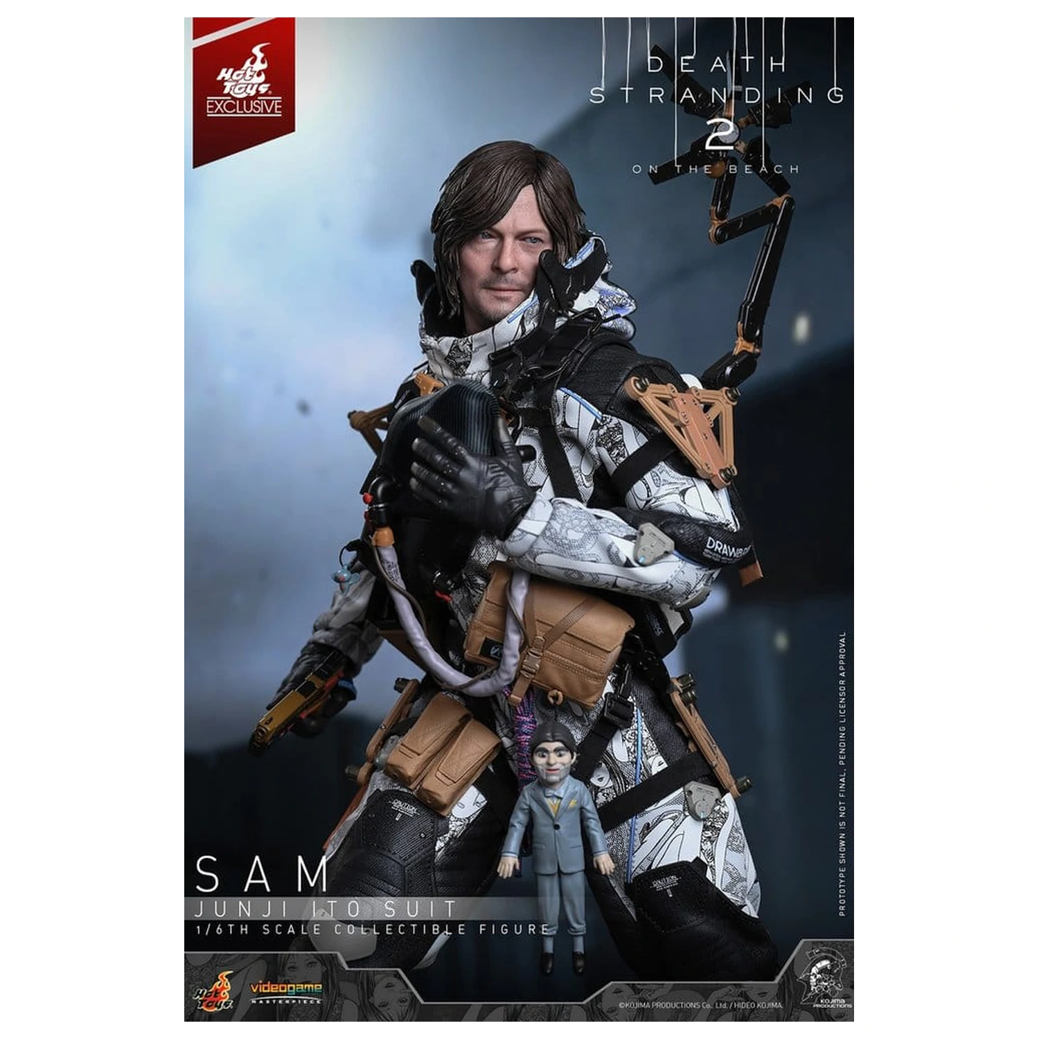 Death Stranding Akcijska figura 1/6 Sam Porter Bridges (Junji Ito Suit) fotografija izdelka