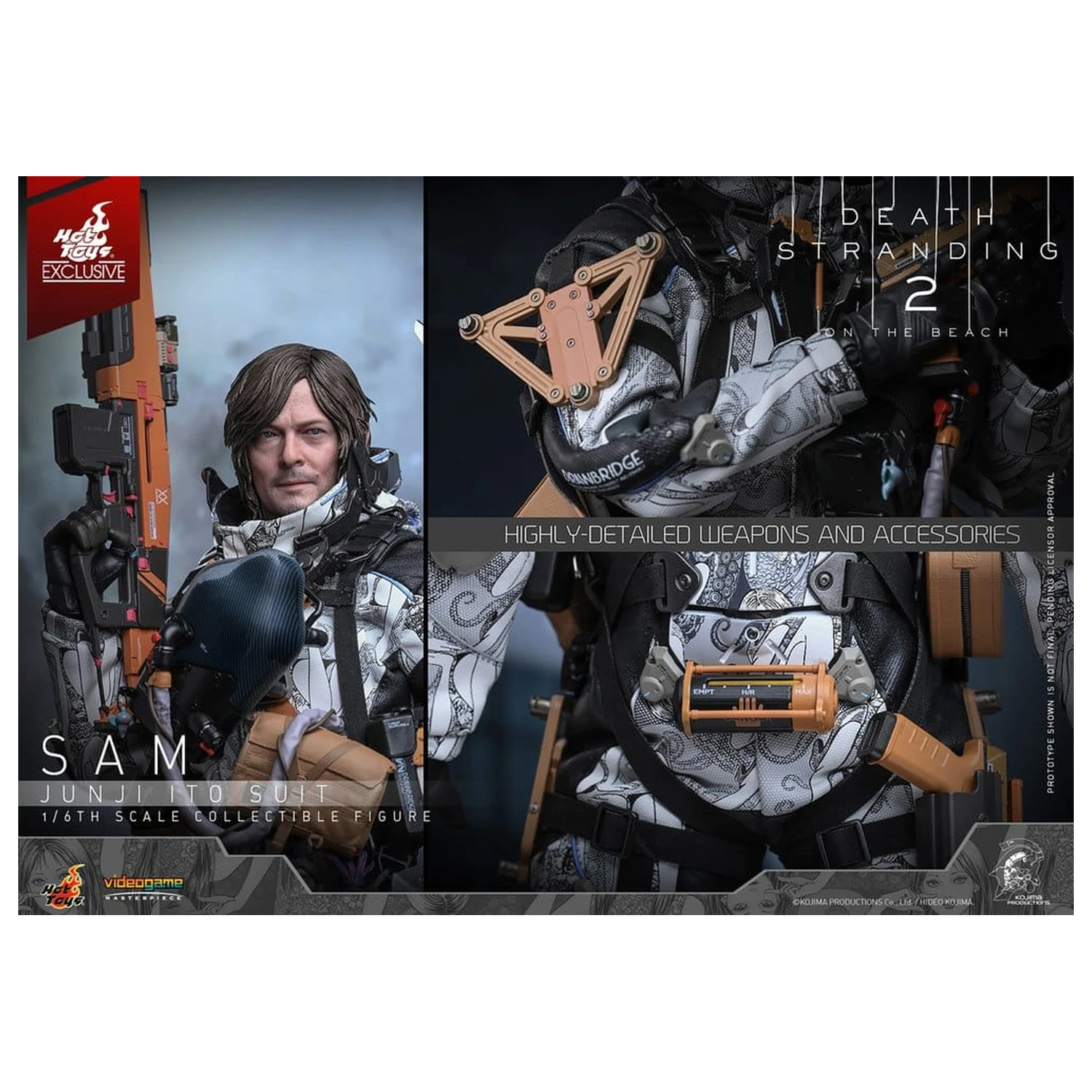 Death Stranding Akcijska figura 1/6 Sam Porter Bridges (Junji Ito Suit) fotografija izdelka