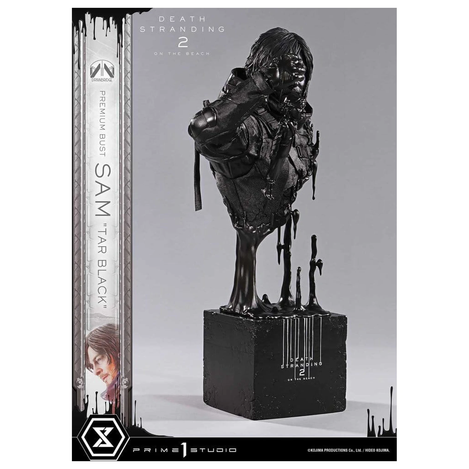 Death Stranding 2: On the Beach Premium doprsni kip 1/3 Sam Tar Black 44 cm fotografija izdelka
