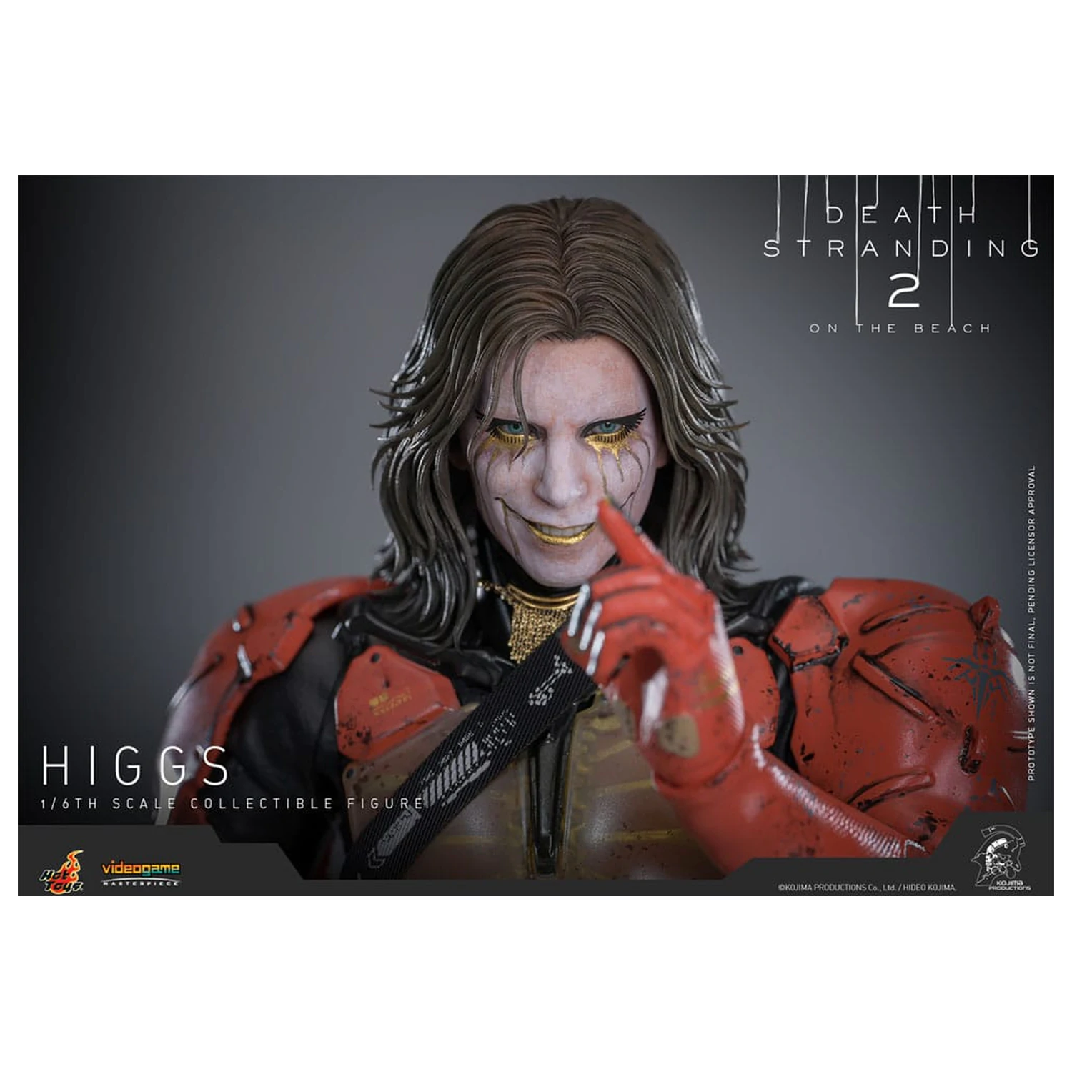 Death Stranding 2: On the Beach Videogame Masterpiece akcijska figura 1/6 Higgs 33 cm fotografija izdelka