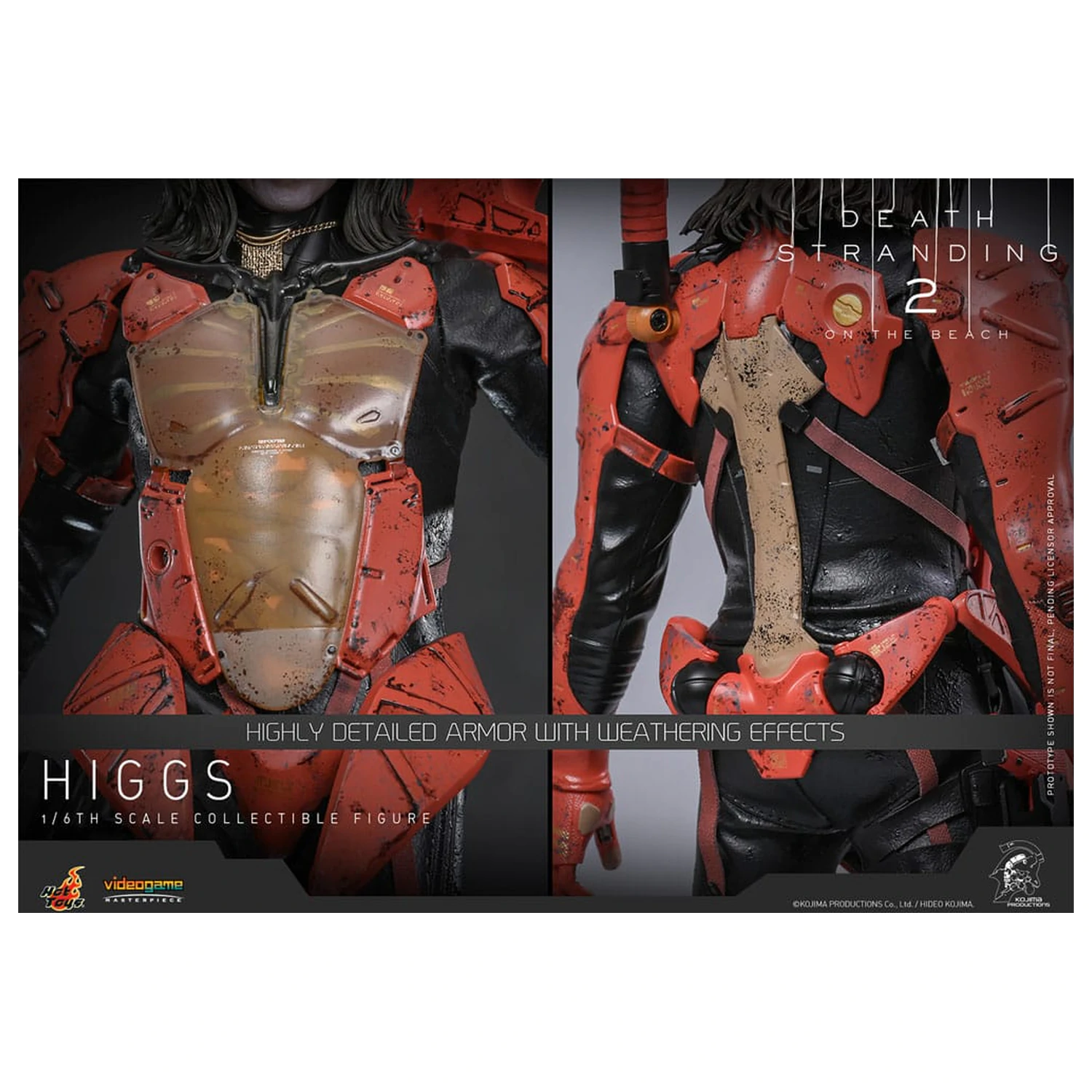 Death Stranding 2: On the Beach Videogame Masterpiece akcijska figura 1/6 Higgs 33 cm fotografija izdelka