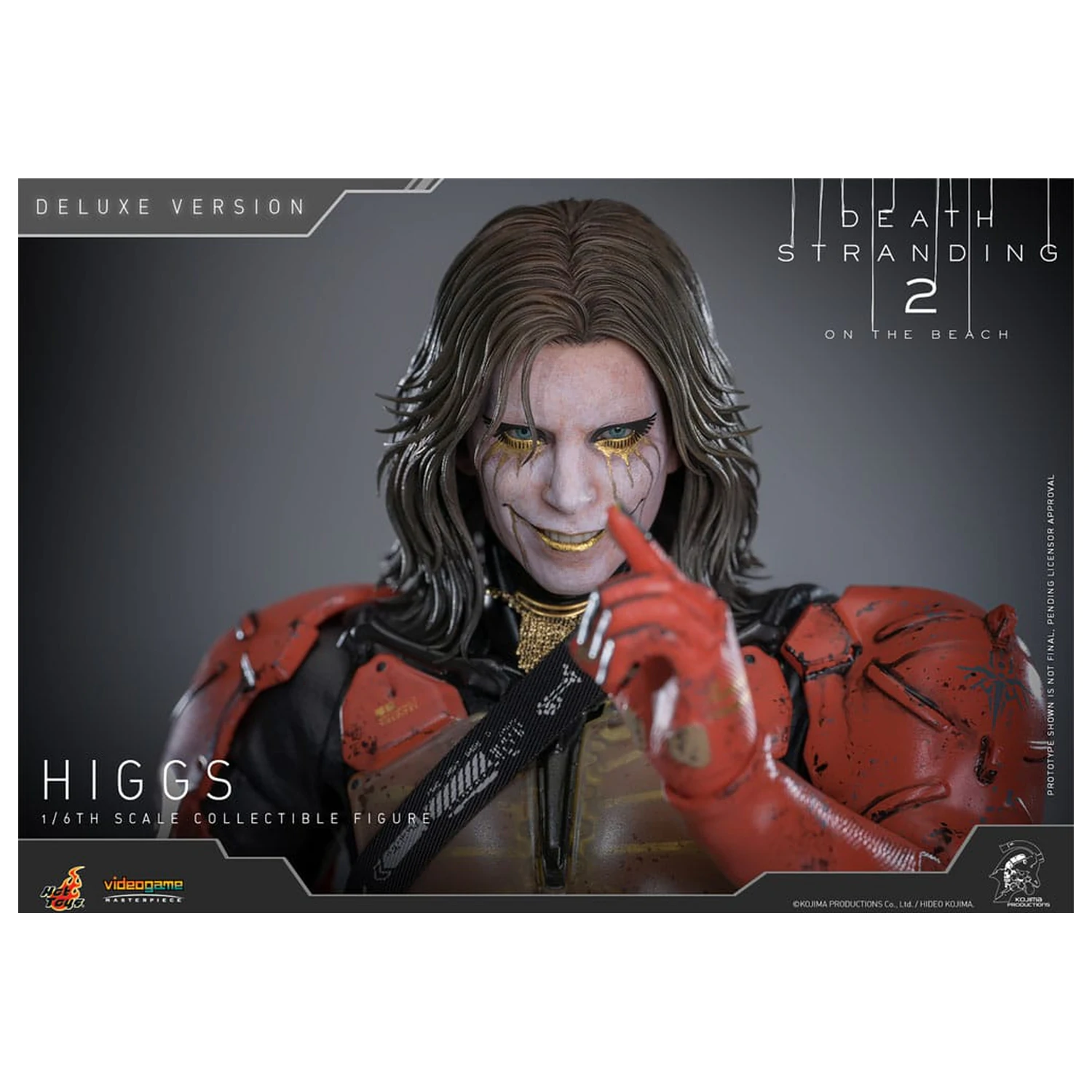 Death Stranding 2: On the Beach Videogame Masterpiece akcijska figura 1/6 Higgs (Deluxe Version) 33 cm fotografija izdelka