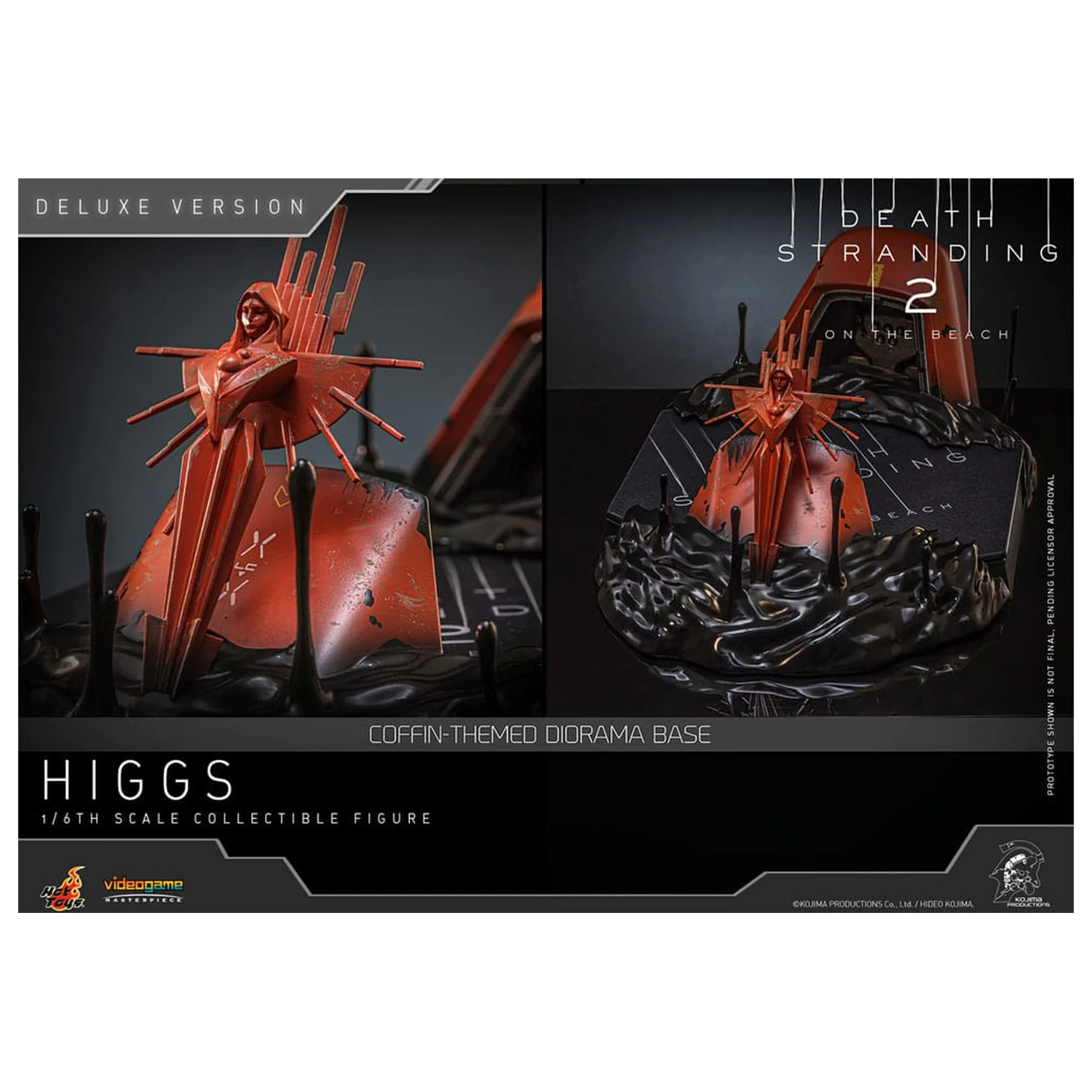 Death Stranding 2: On the Beach Videogame Masterpiece akcijska figura 1/6 Higgs (Deluxe Version) 33 cm fotografija izdelka