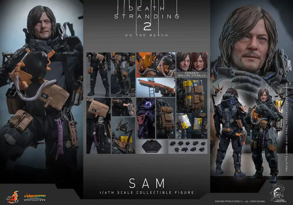 Death Stranding 2: On the Beach Videogame Masterpiece akcijska figura 1/6 Sam 31 cm fotografija izdelka