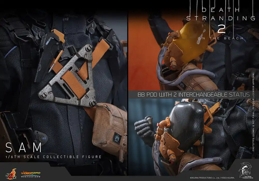 Death Stranding 2: On the Beach Videogame Masterpiece akcijska figura 1/6 Sam 31 cm fotografija izdelka